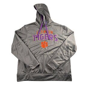 J American Clemson Tigers Men's Gray Hoodie Size XL